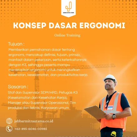 Konsep Dasar Ergonomi